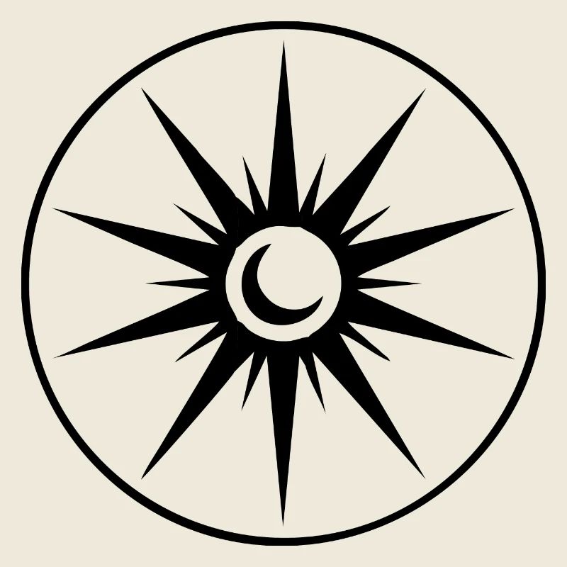 Abstract line pattern in black and white