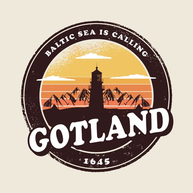 Conception de phare vintage Gotland