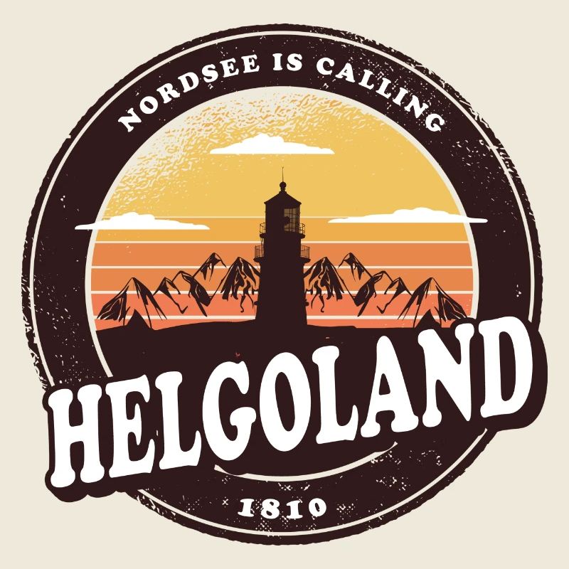 Helgoland Sunset Design / Geschenkidee