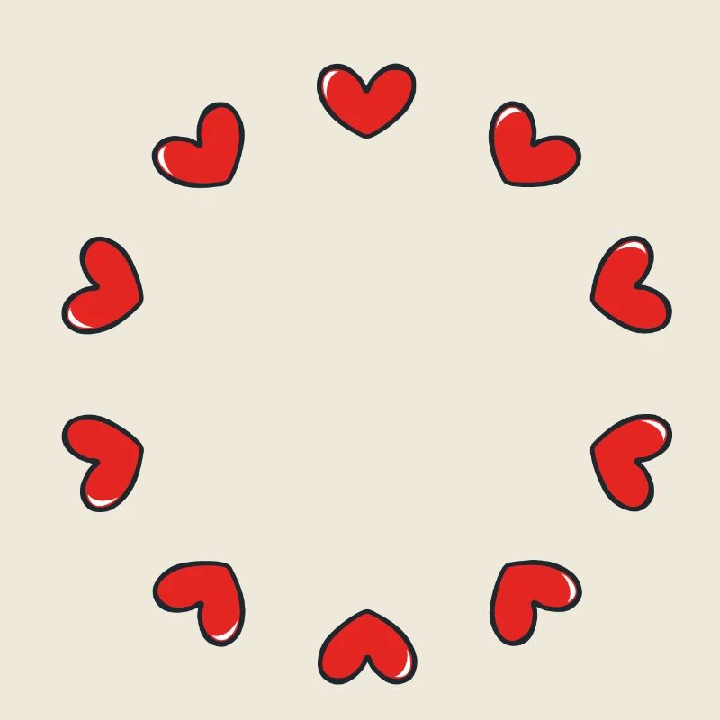 Herzkreis | Herzen | Hearts