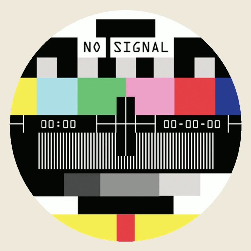 Test Pattern Pixel Art T-Shirt TV