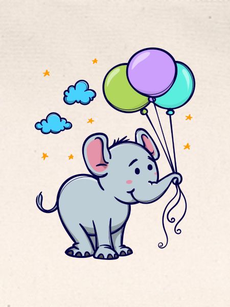 Tier Elefant