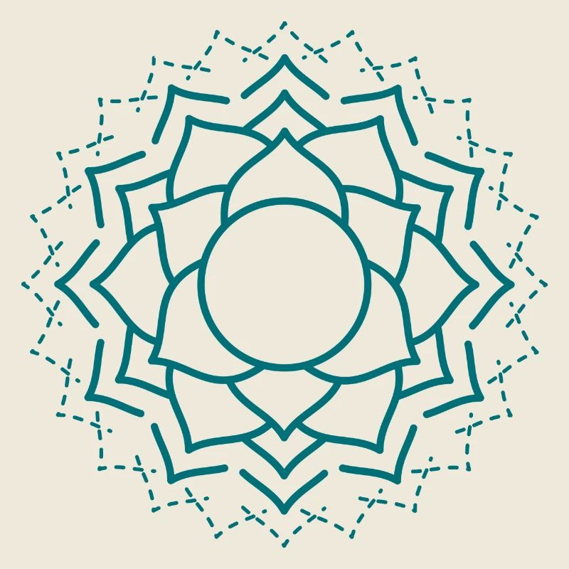 Intricate Mandala Floral Pattern