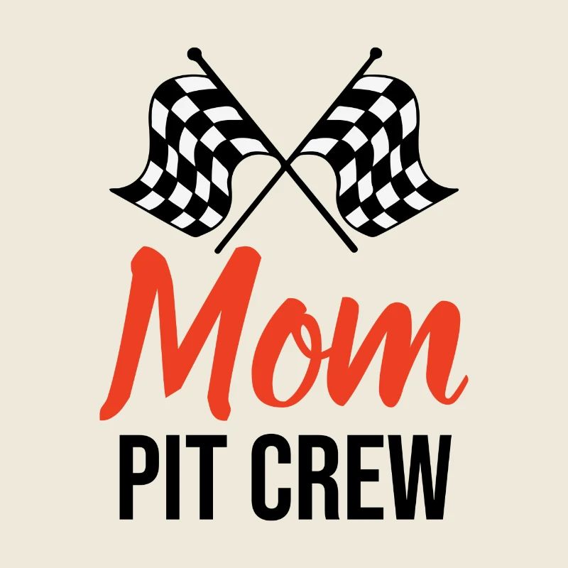 Mom Pit Crew Muttertagsgeschenk