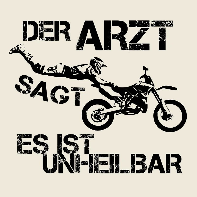 Motocross witzig Geschenk