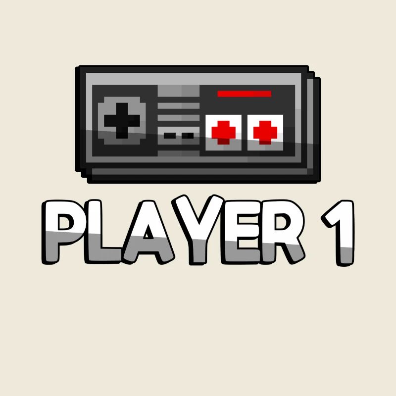 PLAYER 1 + NES Controller - Gaming