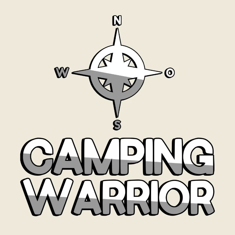 CAMPING WARRIOR + Kompass - Camping