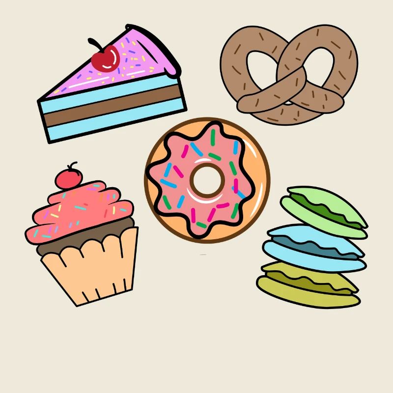 Sweets Snack Cupcake Donut Cake Baking