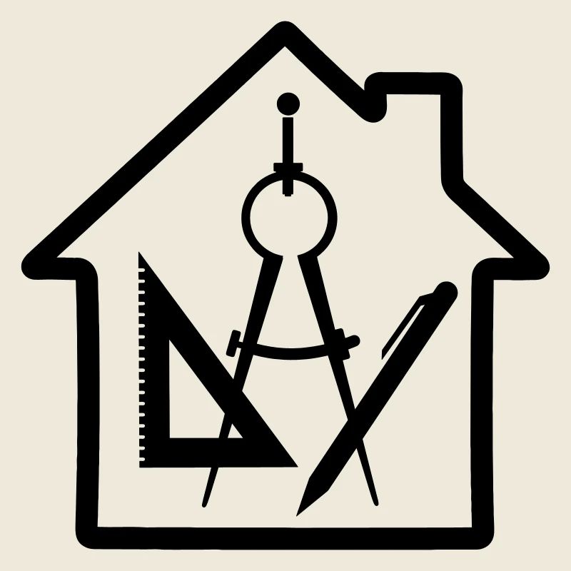 Logo Architecte Maison Dessin