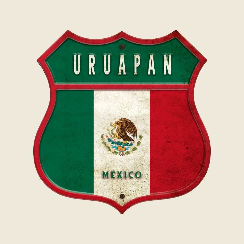 Uruapan Mexiko Wappen Design