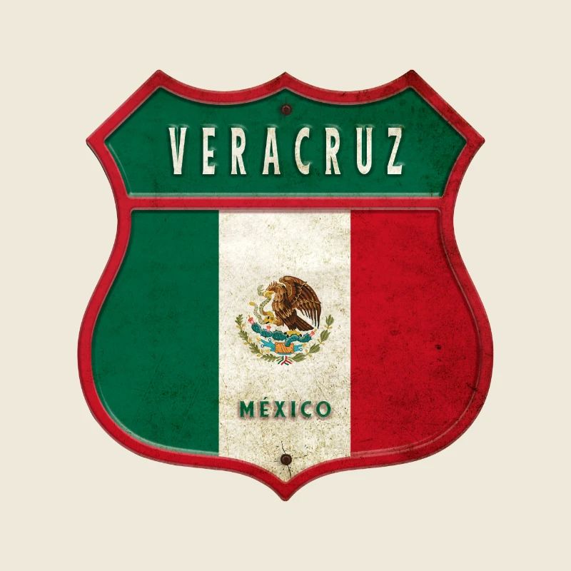 Veracruz Mexiko Wappen Design