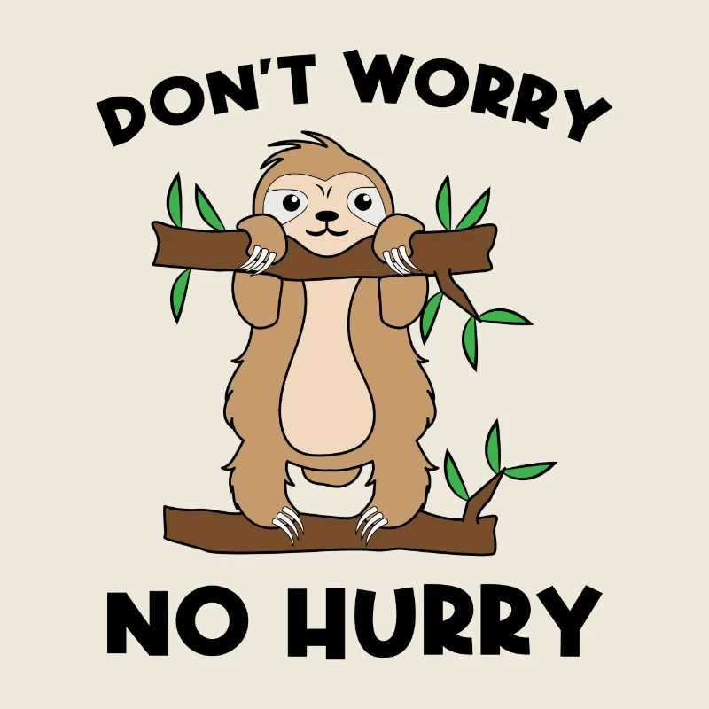 Animal Jungle Statement Sloth Relax Jungle