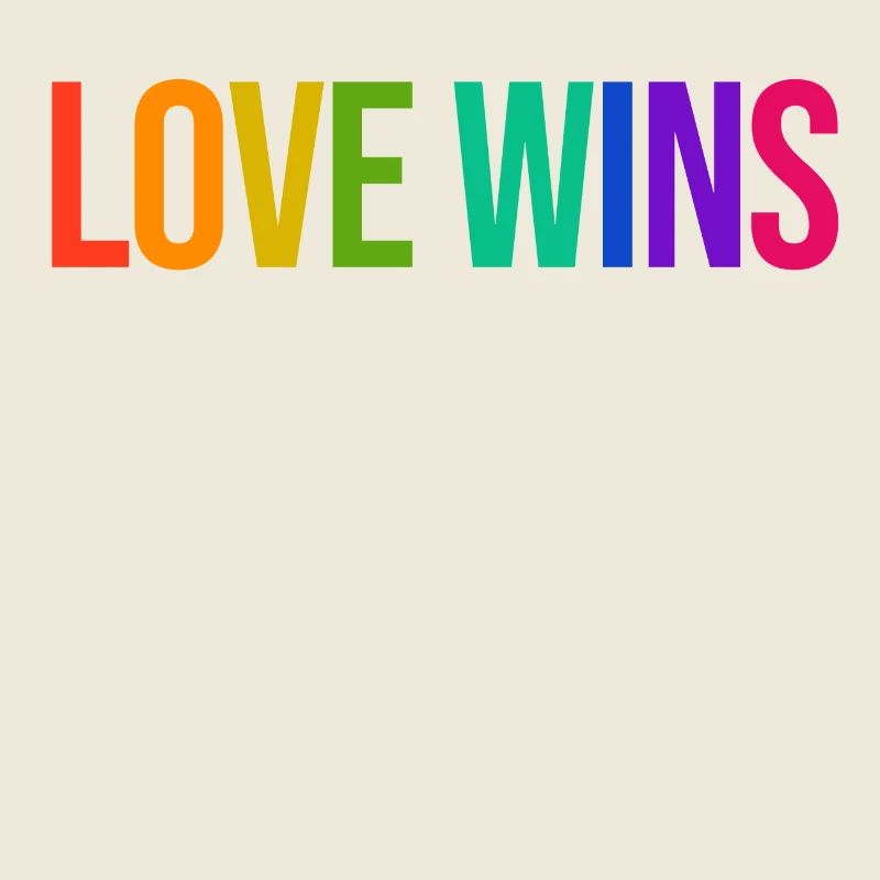 Rainbow Lgbt Equality Statement Pride