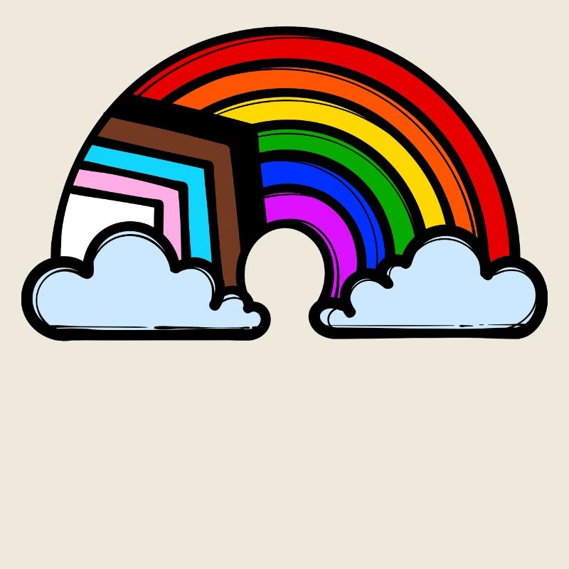 Relation d’égalité entre LGBT Homo Arc-en-ciel