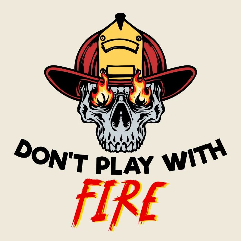 Feuerwehrhelm Feuerwehr Feuer Retter Statement
