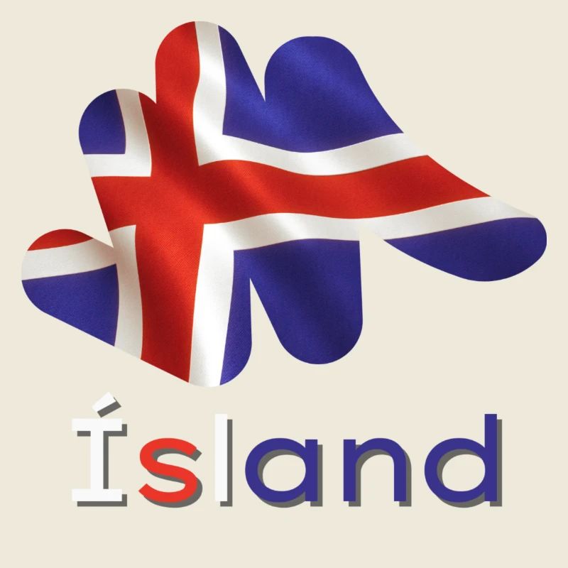 Flag Ísland