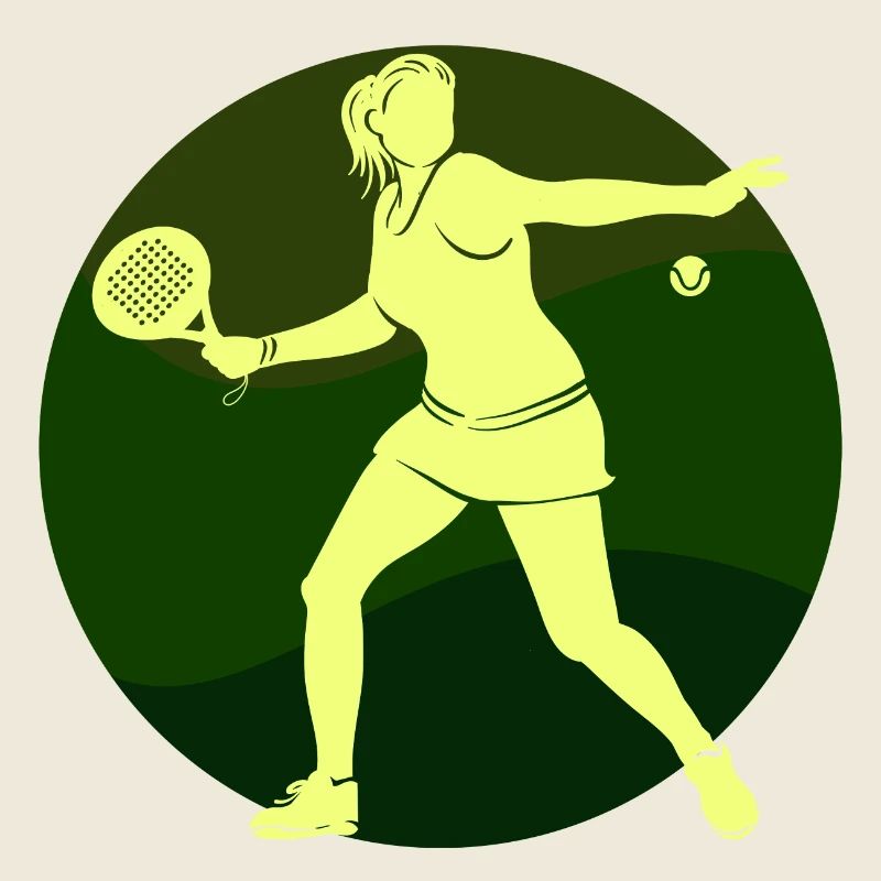 Butterfly Ball Padel Player Training Racket Ball
