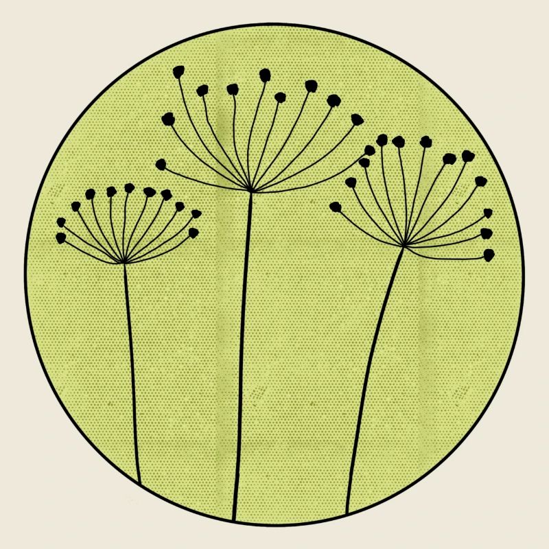 Fleur séchée Minimale