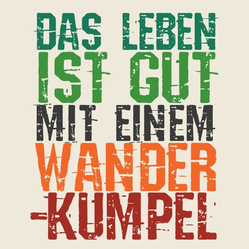 Wanderwege Wanderer Statement Klettern Wandern