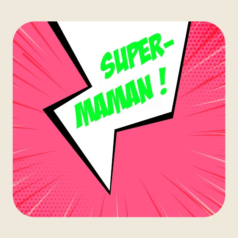 Supermom, Superheldin. Beste Mama. Comicbuch.