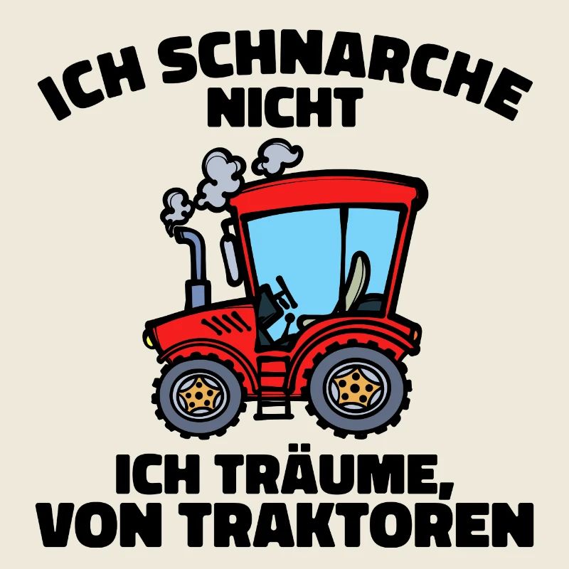 Traktor Statement Fahrzeug Ackerbau Biobauer