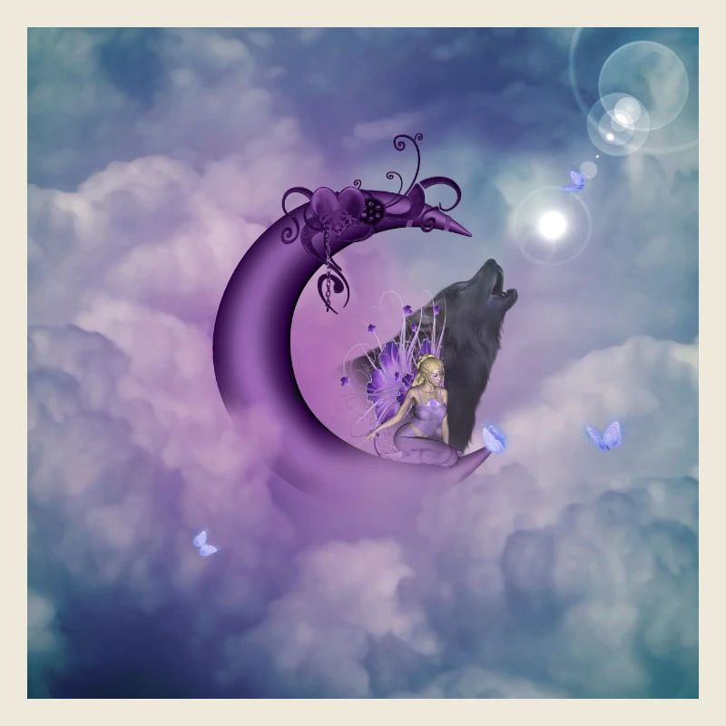 Fairy on the Moon