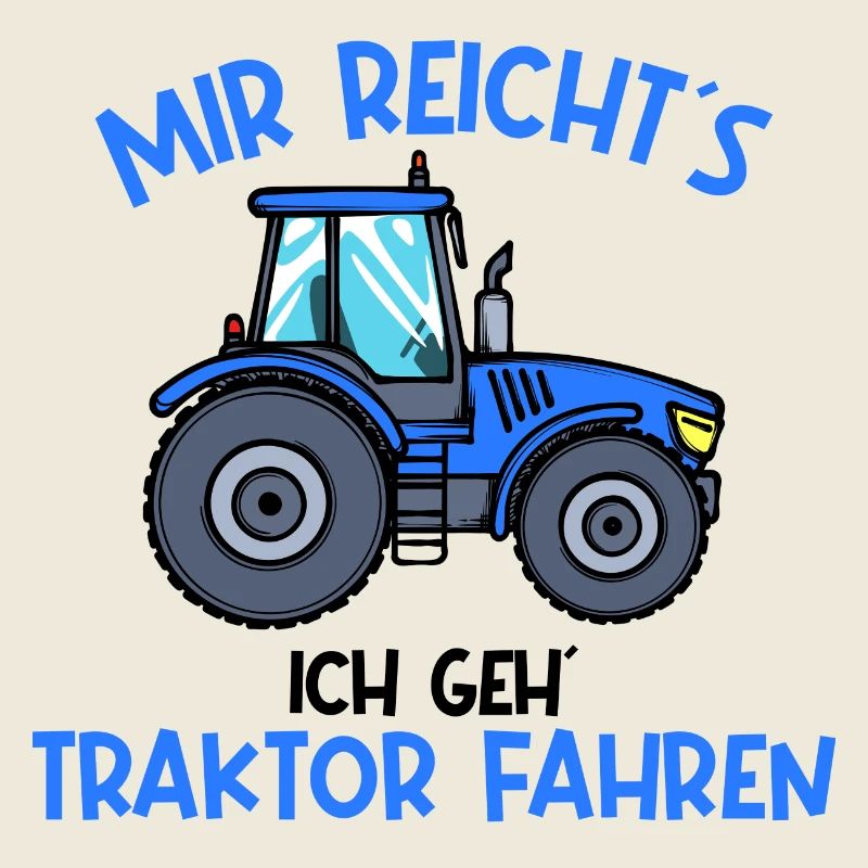 Traktor Statement Nutzfahrzeug Landleben Ackerbau