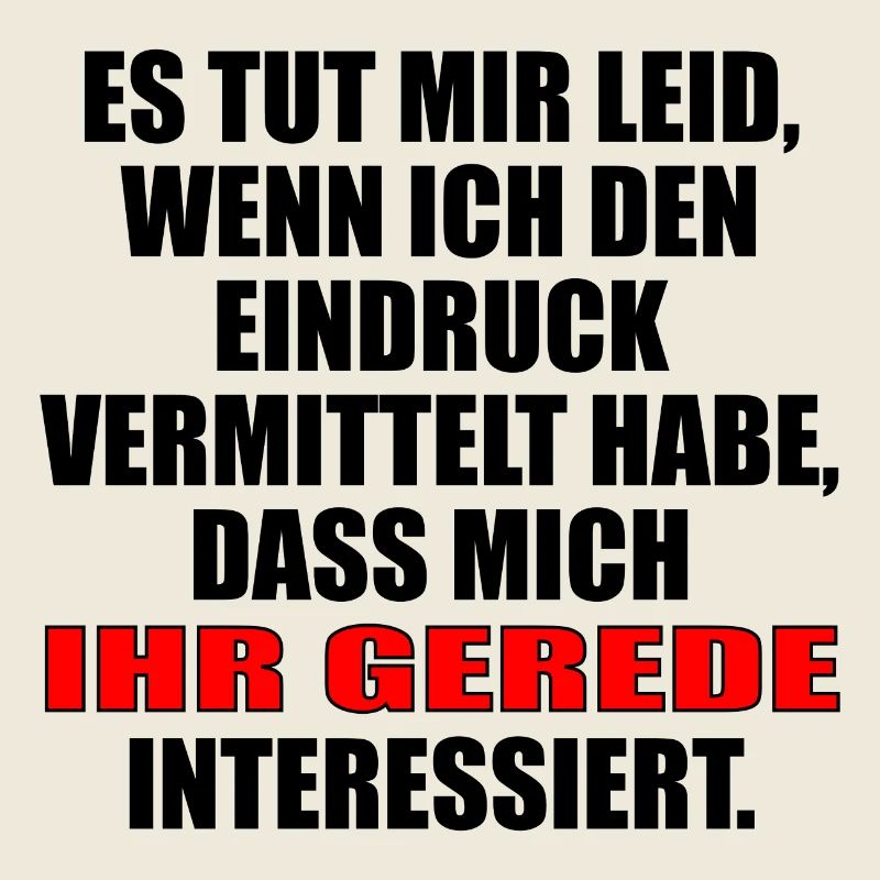 Kein Interesse