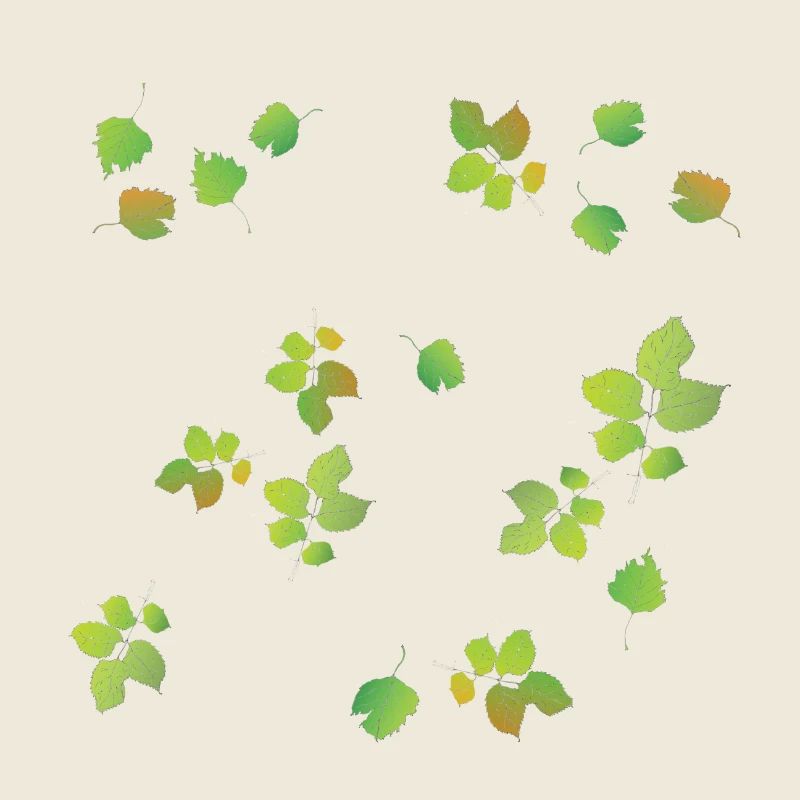 Spring Leaves Pattern