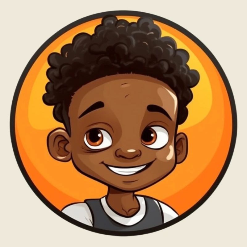 Afro Schwarz Kind Junge Mädchen Empowerment Mädche