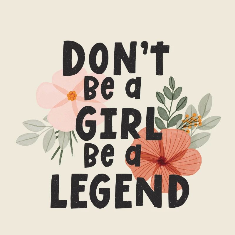 Sei kein Mädchen, sei eine Legende