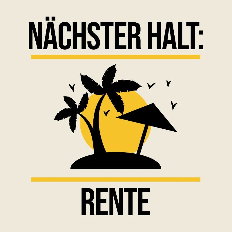 Pension Statement Ruhestand Lebensabend Abschied