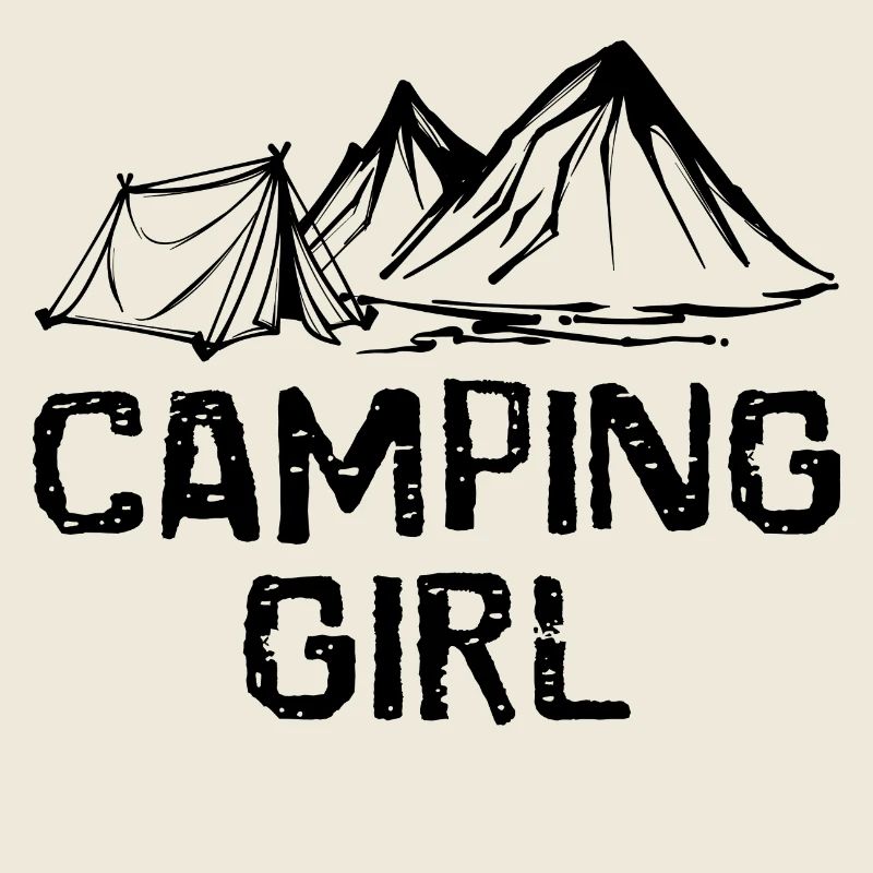 Zelten Wanderer Statement Berge Camping Chillen