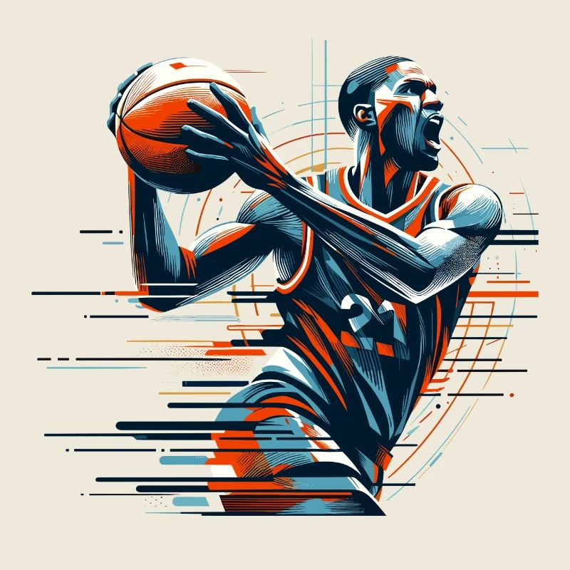 Cadeau dynamique de basket-ball
