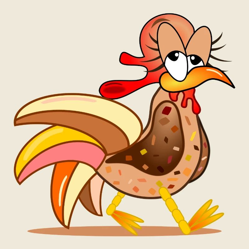 HÜHNERSTALL HÜHNER COMIC