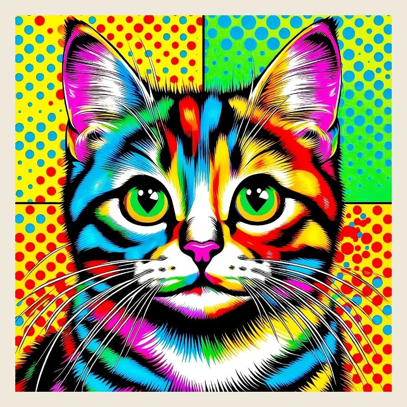 Chat Pop Art