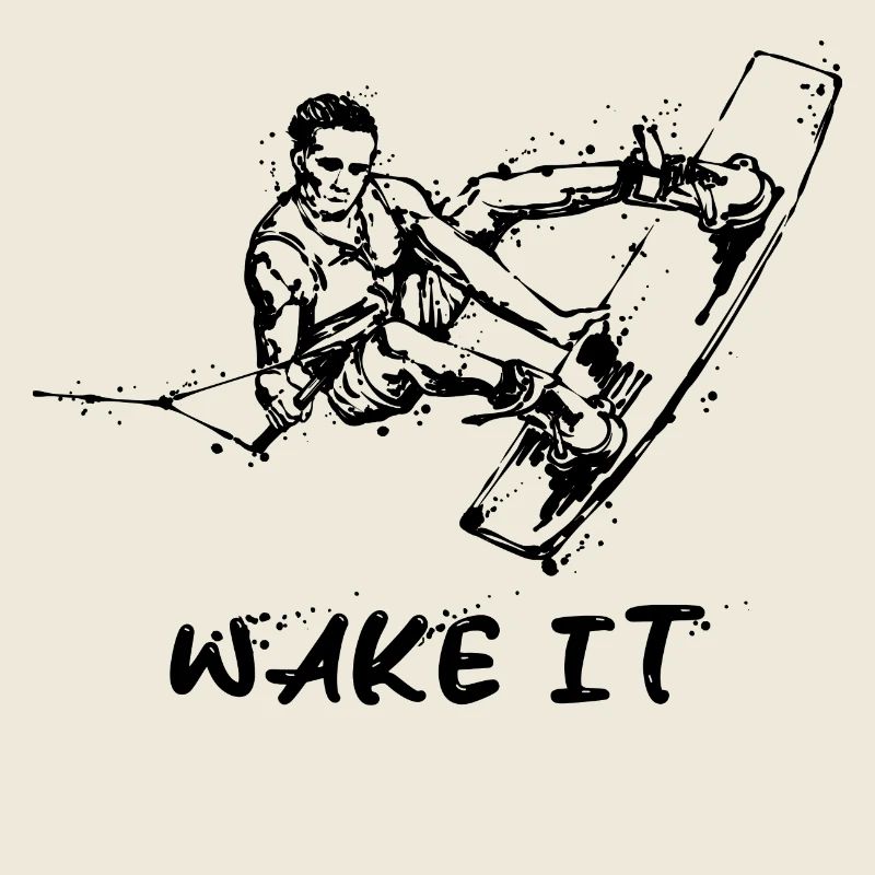 Wellenreiten Statement Wakeboard Wassersport Welle
