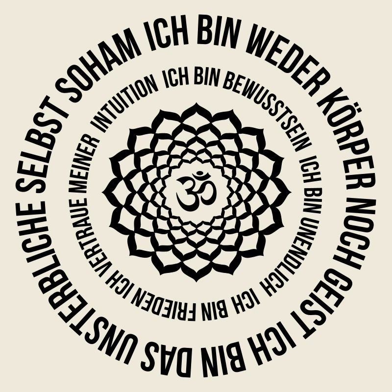 Kronenchakra Mantra SOHAM ich bin Frieden