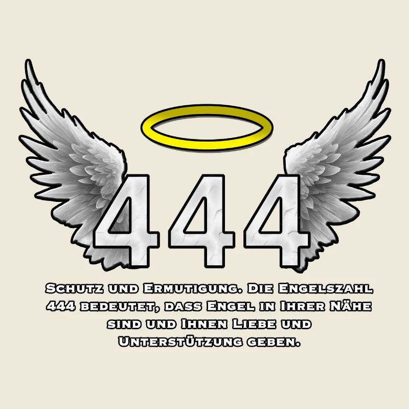 Angel Numéro 444 Éclat Ailé