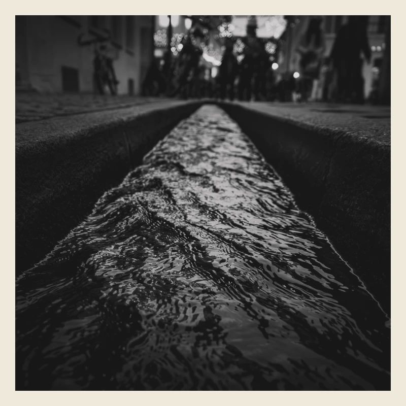 Freiburger Bächle Freiburg Watercourse Poster