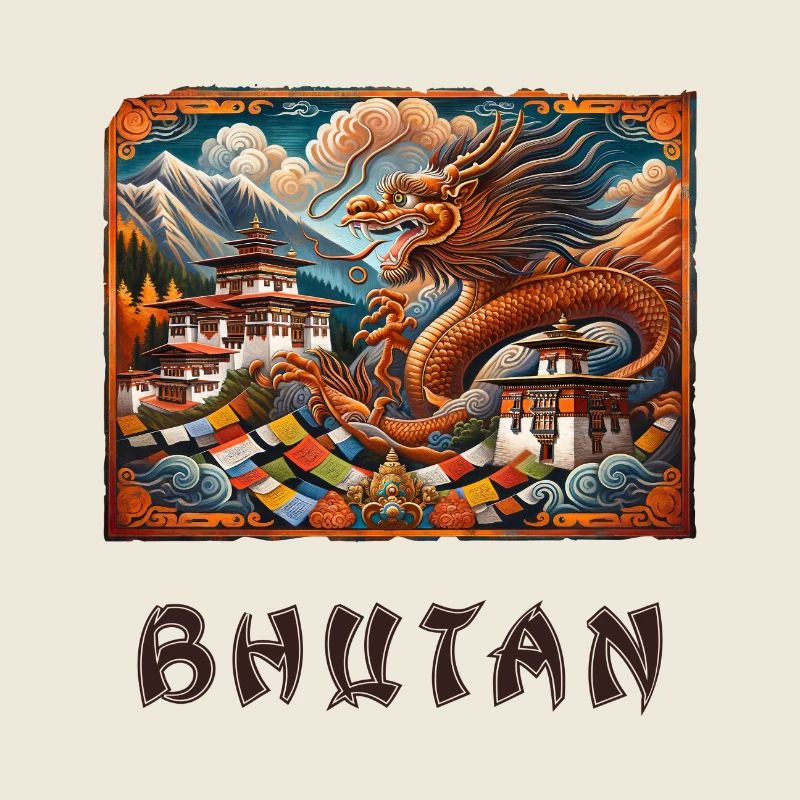 Bouddha Dragon du Bhoutan Thimphu
