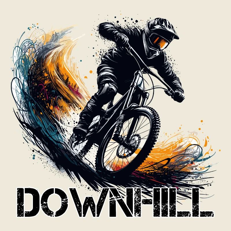 Downhill Down Hill MTB Mountainbiking Geschenk