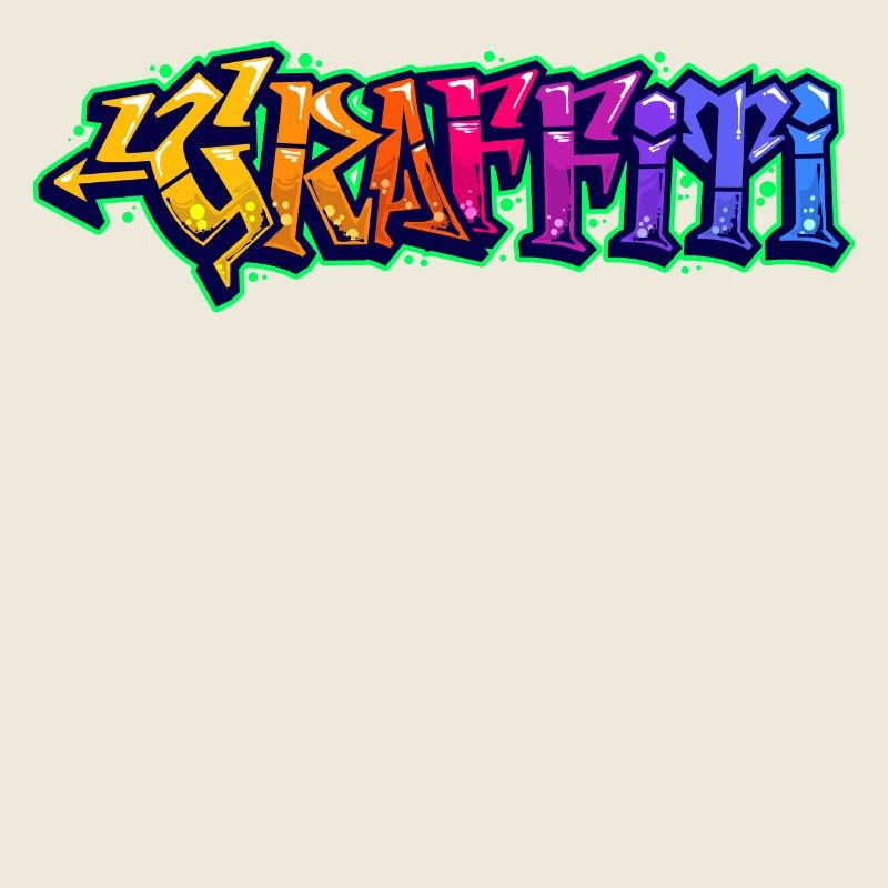 Graffiti Saying Drawing Illustration Street Art