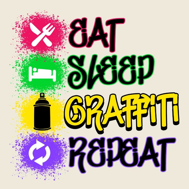 Graffiti Statement Sprayer Spray Can Art