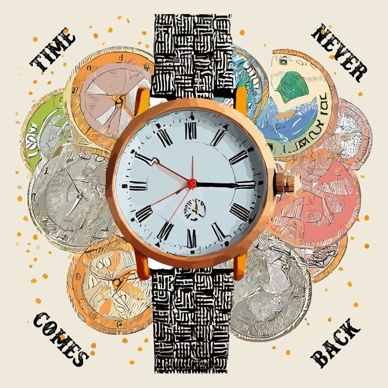 Time never comes back.