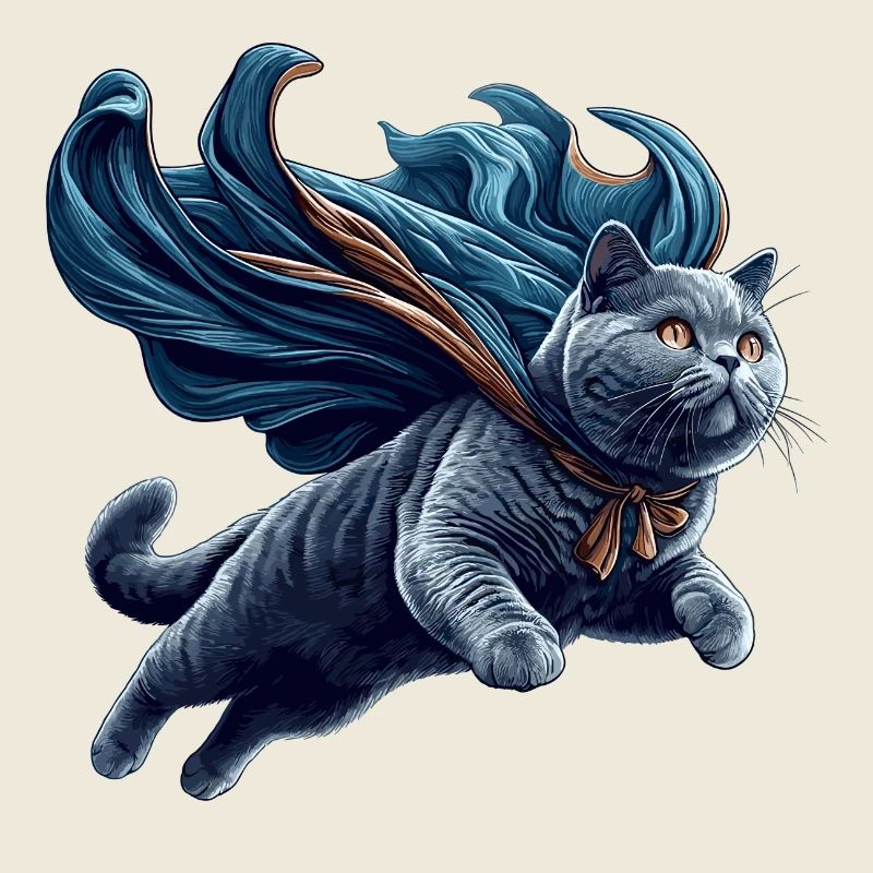 Super Cat BKH Blue Gift