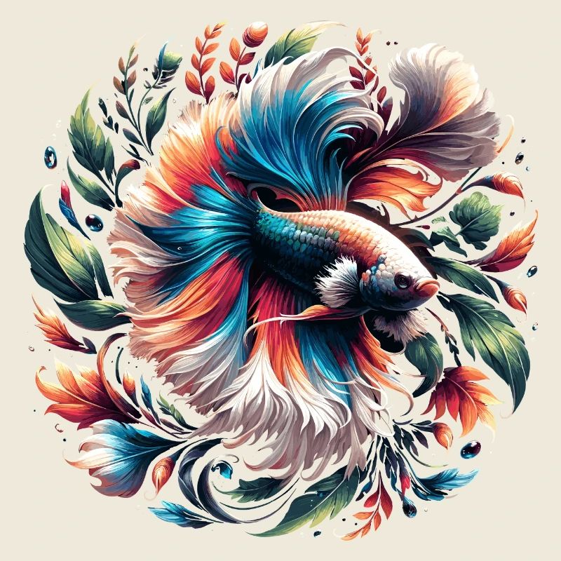 Siamese betta, Betta splendens, Bettafan