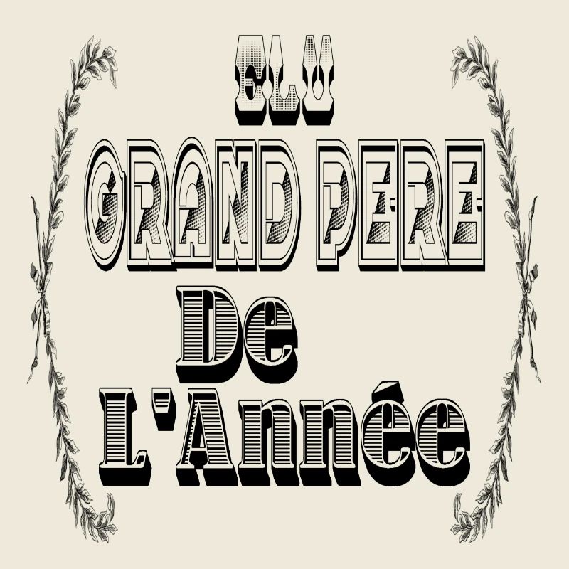 Elu Grand Père Année Papy