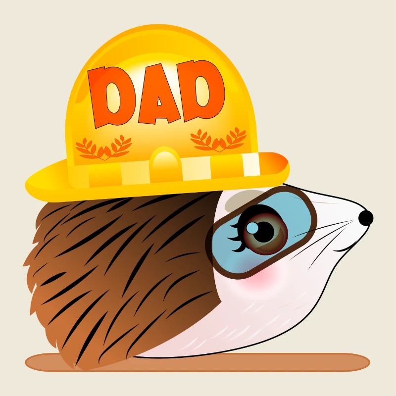 Hedgehog Dad - Construction