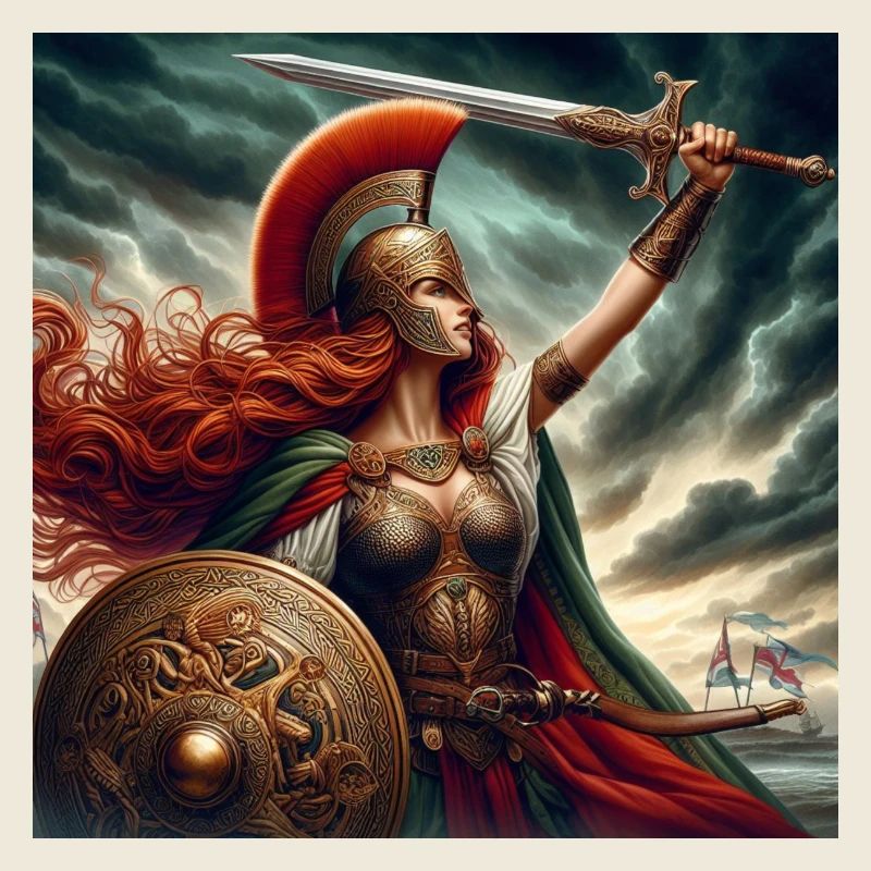 Die Macht eines keltischen Kriegers